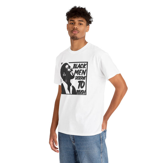 Black Men Deserve to Blush™ Unisex Portrait T-Shirt