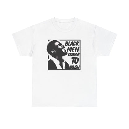 Black Men Deserve to Blush™ Unisex Portrait T-Shirt